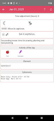 CalBio - Biodynamic Calendar Screenshot 3 - AppWisp.com