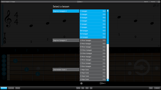 Learn Acoustic Guitar Lessons Screen 2