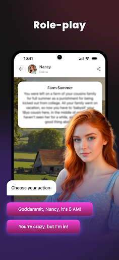 Pheon: AI Girlfriend Chat Bot Screenshot
