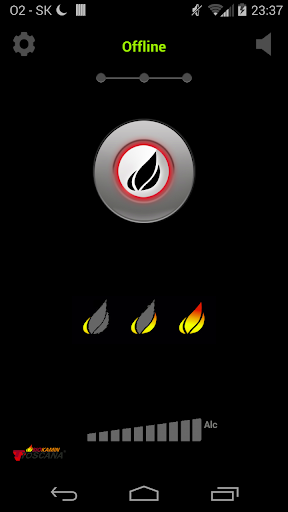 Android application Biokamin Remote screenshort