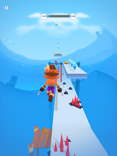 Pixel Rush - Obstacle Course - Action - games