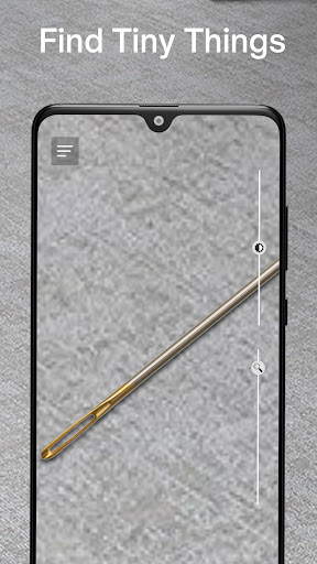 Android application Magnifying Glass + Flashlight screenshort