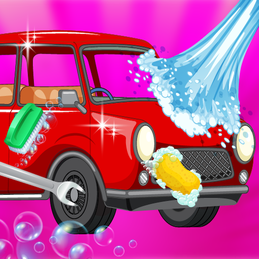 Power Car Washing Repair Game