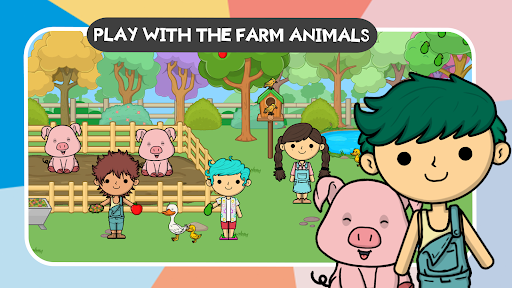 Android application Lila's World:Farm Animal Games screenshort