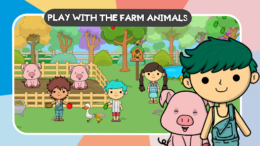 Lila's World: Farm Animals 1.0.0 APK + Mod (Unlimited money) untuk android