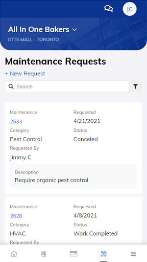 CommercialCafe Tenant Screen 3