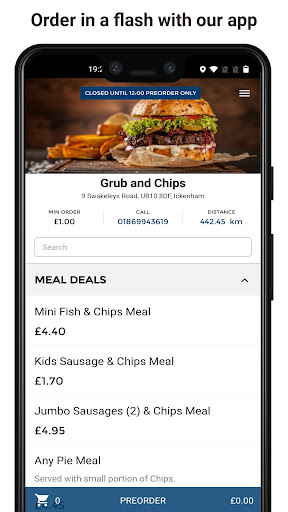 Grub and Chips Screen 2