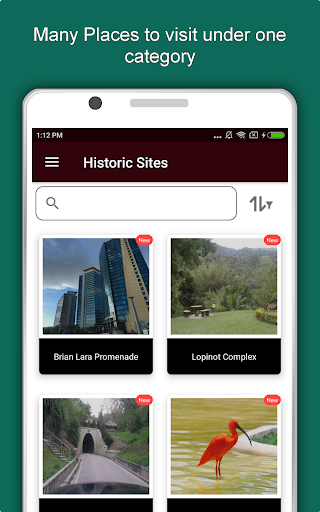 Screenshot of Trinidad and Tobago Travel & E
