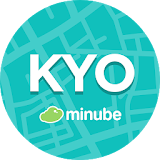 Kyoto Travel Guide in English with map icon