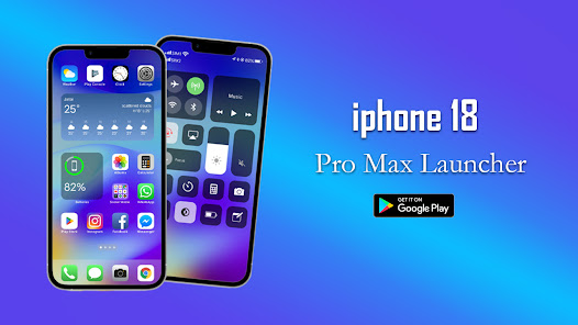 iphone 18 Pro Max Launcher 1.1 APK + Mod (Free purchase) for Android