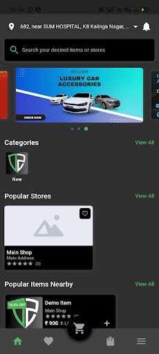 DriveSwag Store Screen 2