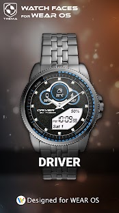 Driver Watch Face Captura de tela