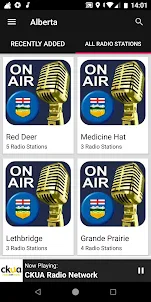 Alberta Radio Stations, Canada