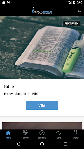 Android application Impact Church of The Woodlands screenshort