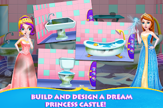 Princess Cleaning Ghost Castle - Screenshot 1