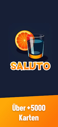 Android application Saluto · Trinkspiel screenshort