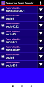 Paranormal Sound Recorder 10.0 APK screenshots 5