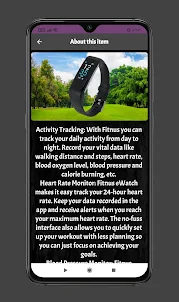 Fitnus Smartwatch guide