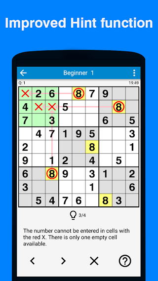 SUDOKU - 5700 original puzzles - Screenshot 3