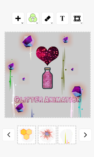 Glitter Animation Screen 3