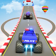 Police Stunt Racing Games : Monster Truck Games