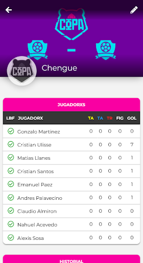 Copa Norte Torneos Screen 2