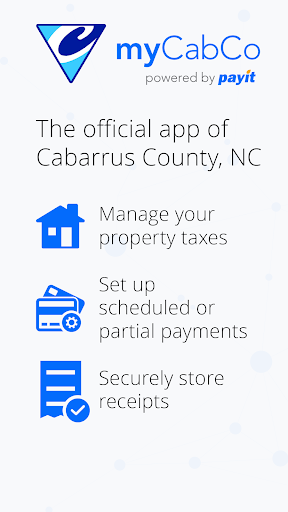 Android application myCabCo screenshort