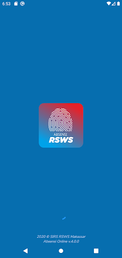 Android application Absensi RSWS screenshort