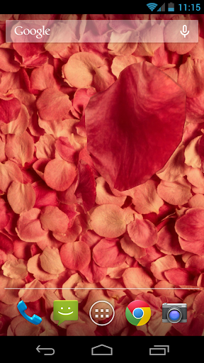 Petals 3D live wallpaper Screenshot 4 - AppWisp.com