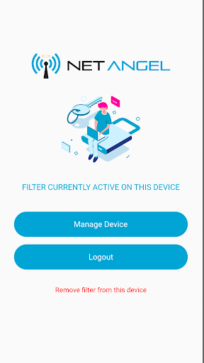 NetAngel Internet Filter Screen 2