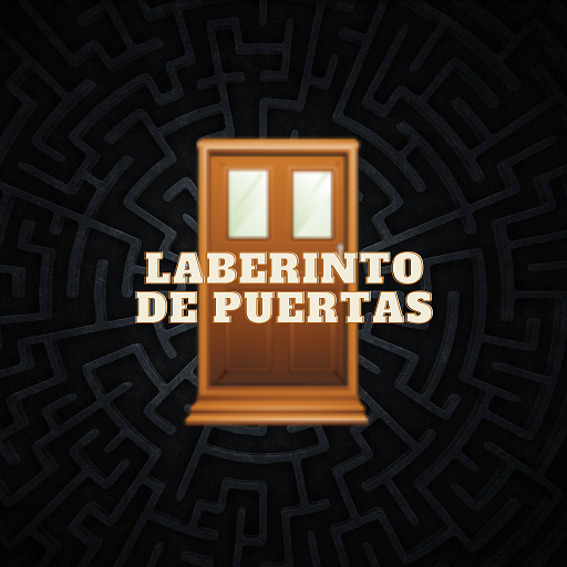 Laberinto de puertas logo