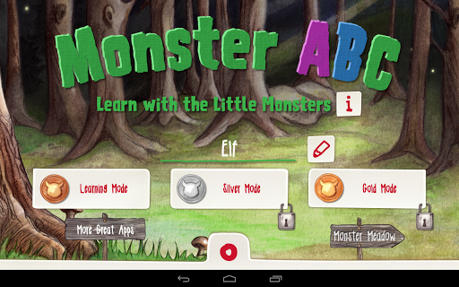 Screenshot of Monster ABC - Learning with th