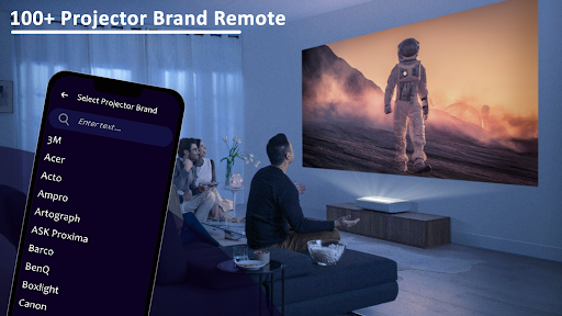 Universal Projector Remote Screen 2