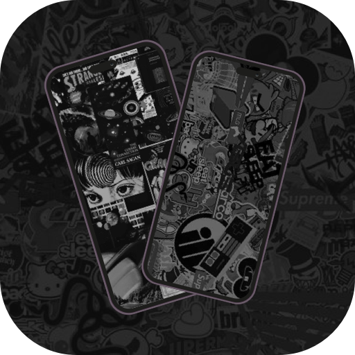 Cool Black Wallpaper logo