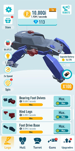 Idle Robots - Strategy - games