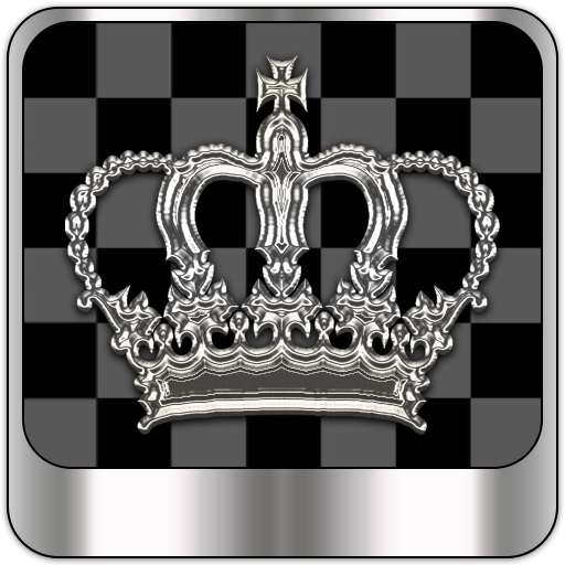Silver Chess Crown theme 1.1 Icon