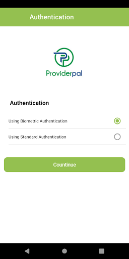 Android application Providerpal - Healthcare Techn screenshort
