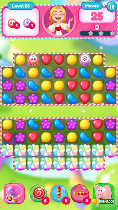 おいしいキャンディ爆弾 - マッチ3パズルゲームのおすすめ画像4