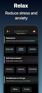 Serenity: Guided Meditation Bildschirmfoto