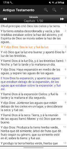 Santa Biblia (Holy Bible) Screen 3