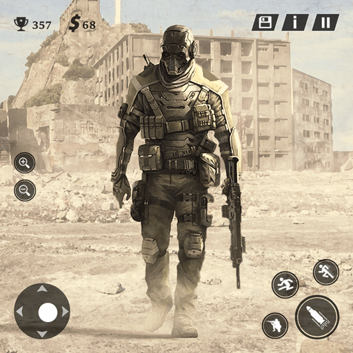 Call of modern FPS: war commando FPS Game Ver. 2.2 MOD APK, GOD MODE, DUMB ENEMY