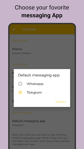 Send Whats Telegram in one Screen 3