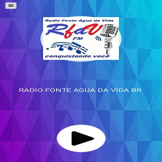 Android application RADIO FONTE AGUA DA VIDA BR screenshort