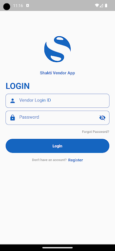 Android application Shakti Vendor App screenshort