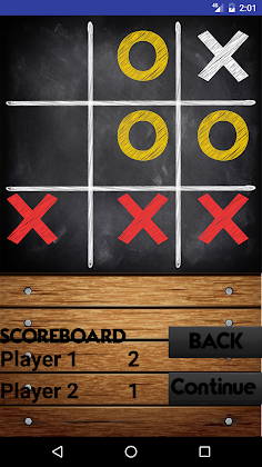 Tic Tac Toe Blackboard - Screenshot 3