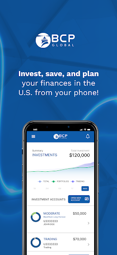 Android application BCP Global screenshort