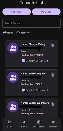 Rentmate-smart rent Manager