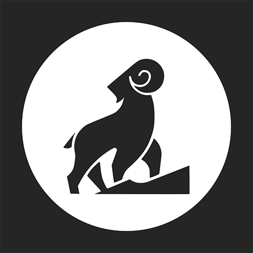 Goated! 10,000 hours tracker logo