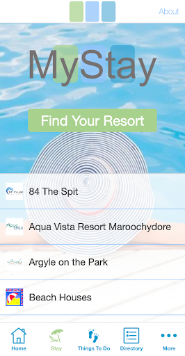 MyStay App Screen 2