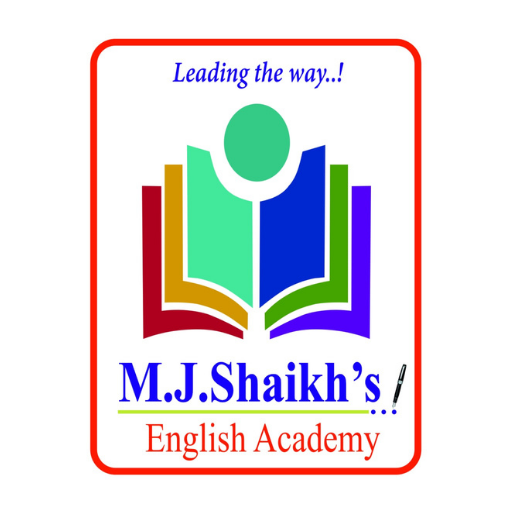 M.J.Shaikh's English Academy Logo